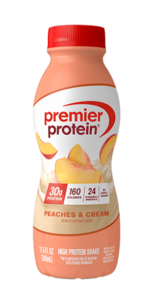 Peaches & Cream Protein Shake
