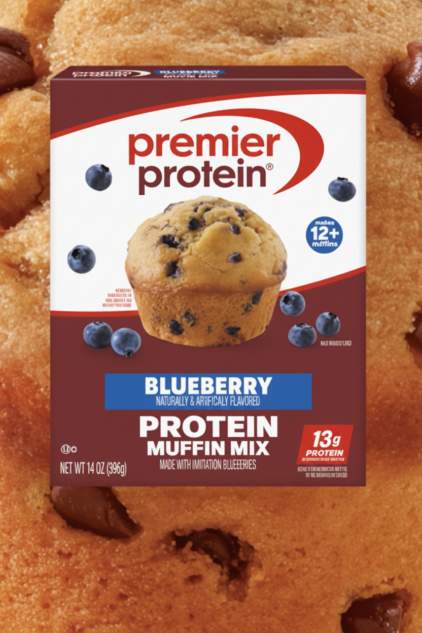 Premier Protein Blueberry Protein Muffin Mix